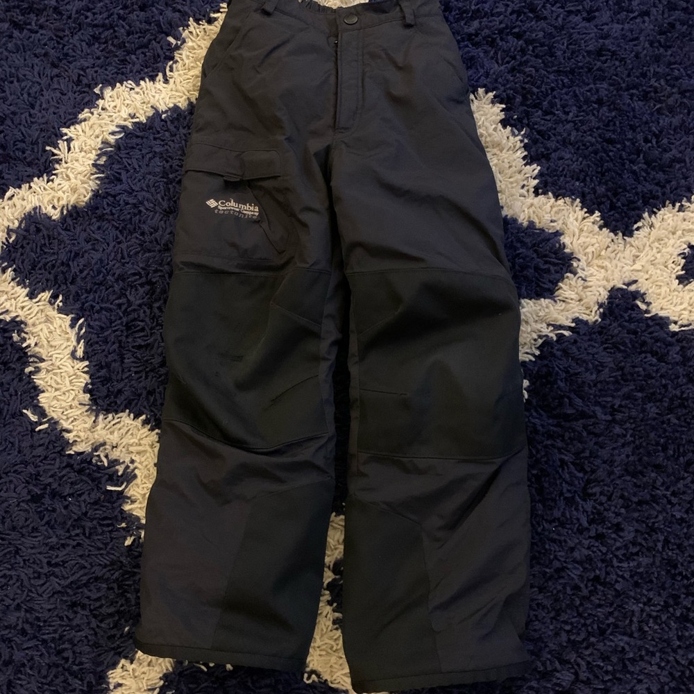Columbia Kids ski pants black size 8